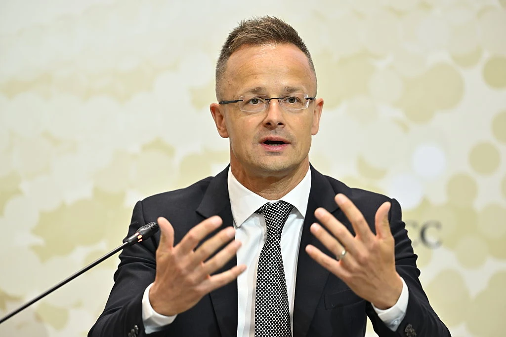 Szef węgierskiego MSZ Peter Szijjarto Szef węgierskiego MSZ Peter Szijjarto