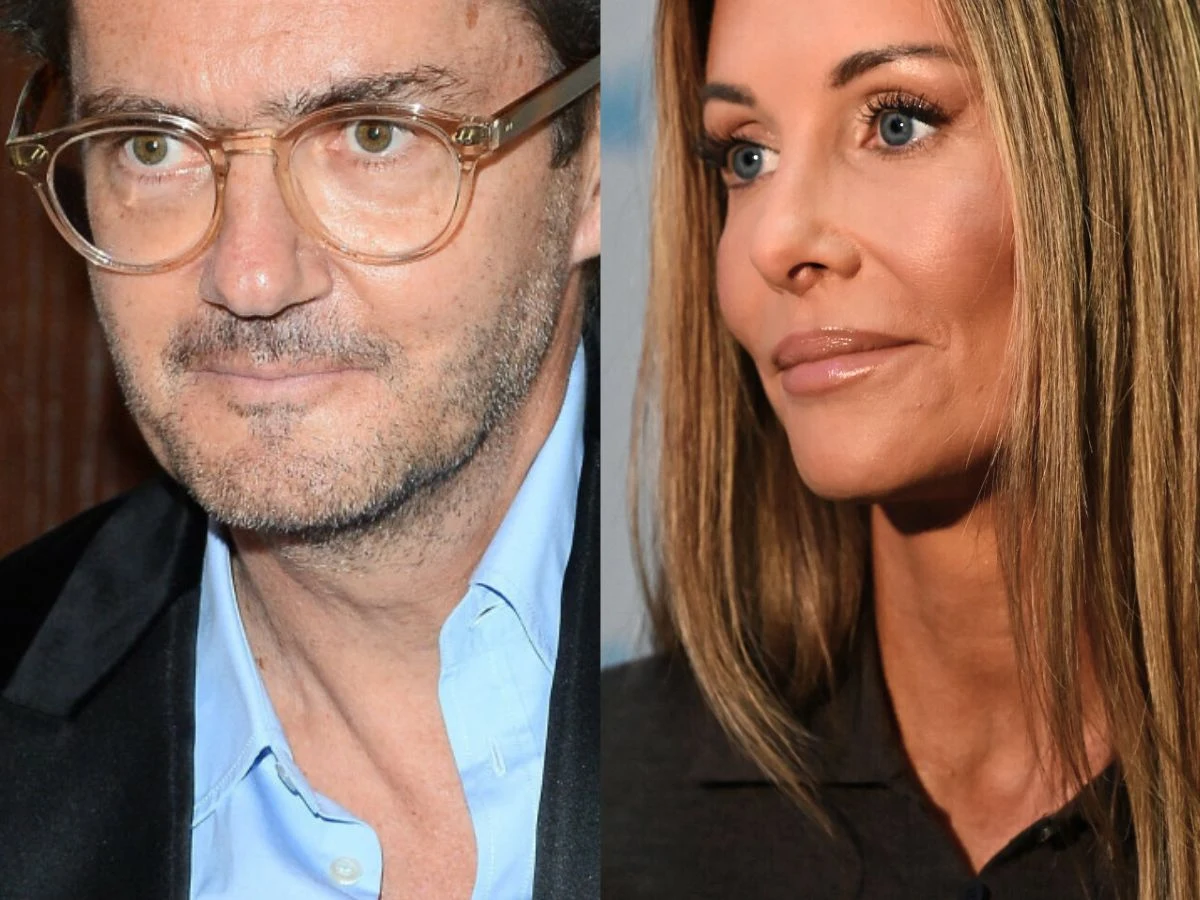 Kuba Wojewódzki, Małgorzata Rozenek-Majdan Portret mężczyzny w okularach z krótkim zarostem oraz kobiety z długimi, jasnymi włosami i niebieskimi oczami, oboje w półzbliżeniu, patrzący w nieco odmiennych kierunkach.