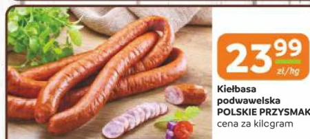 Kiełbasa podwawelska Polskie Przysmaki