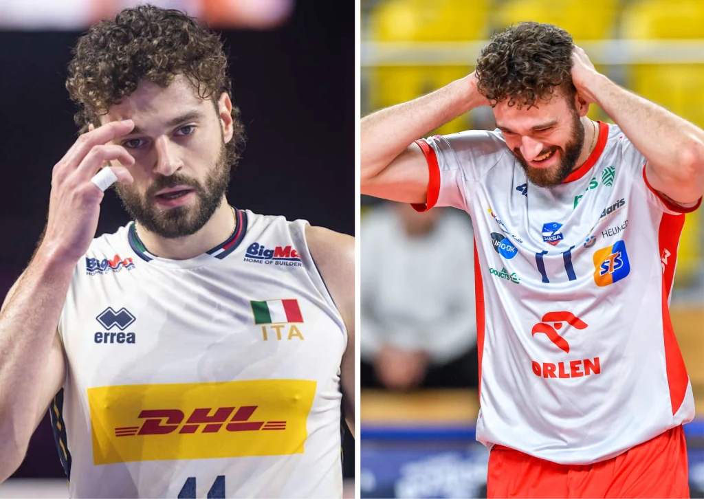 Kamil Rychlicki w reprezentacji Włoch (L) i ZAKSIE Kędzierzyn-Koźle (P) Kamil Rychlicki w reprezentacji Włoch (L) i ZAKSIE Kędzierzyn-Koźle (P)