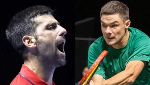 Majchrzak wkroczył na teren Djokovicia. Polak z awansem, uśmiech od losu