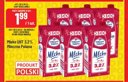 Молоко Mleczna Polana