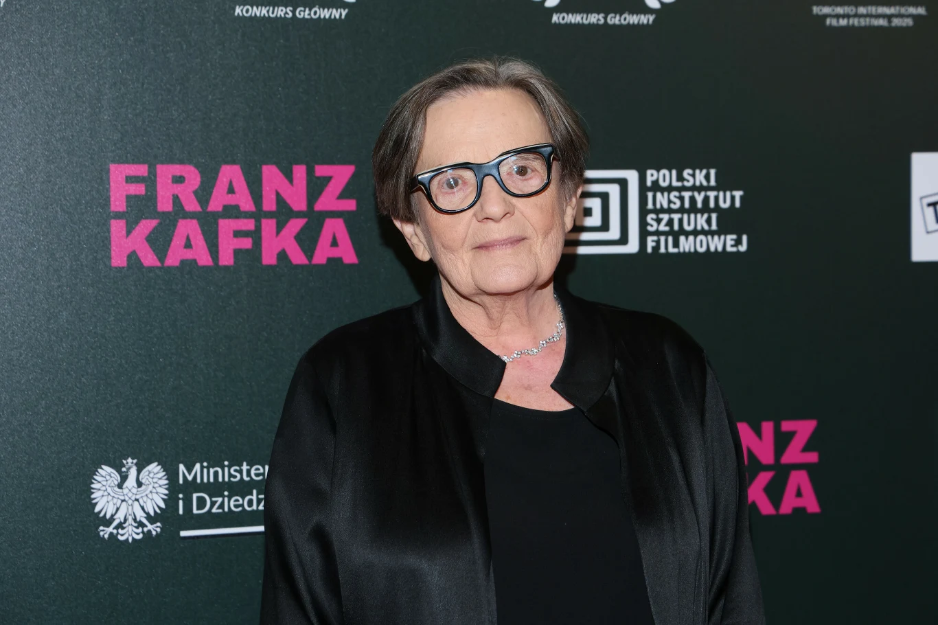 Agnieszka Holland na premierze filmu "Franz Kafka"