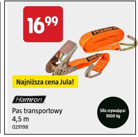 Pas transportowy Hamron