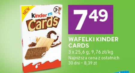 Wafelki Kinder