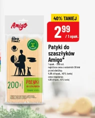 Patyki do szaszłyków Amigo