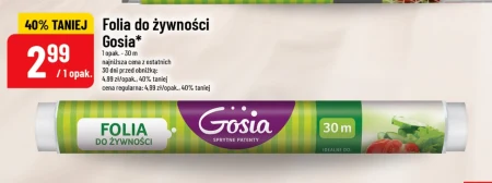 Folia do żywności Gosia