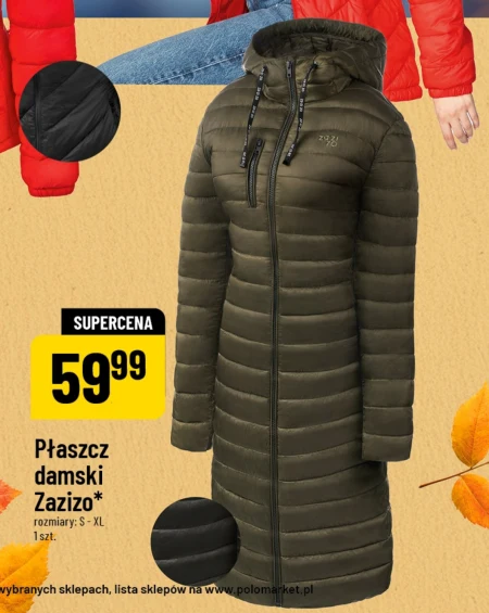 Płaszcz damski ZaZiZo