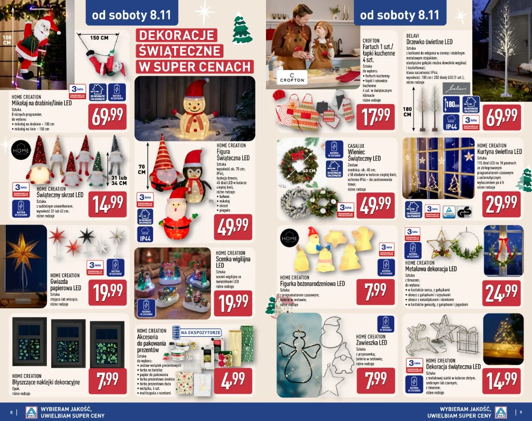 Fragment nowej gazetki ALDI Fragment nowej gazetki ALDI