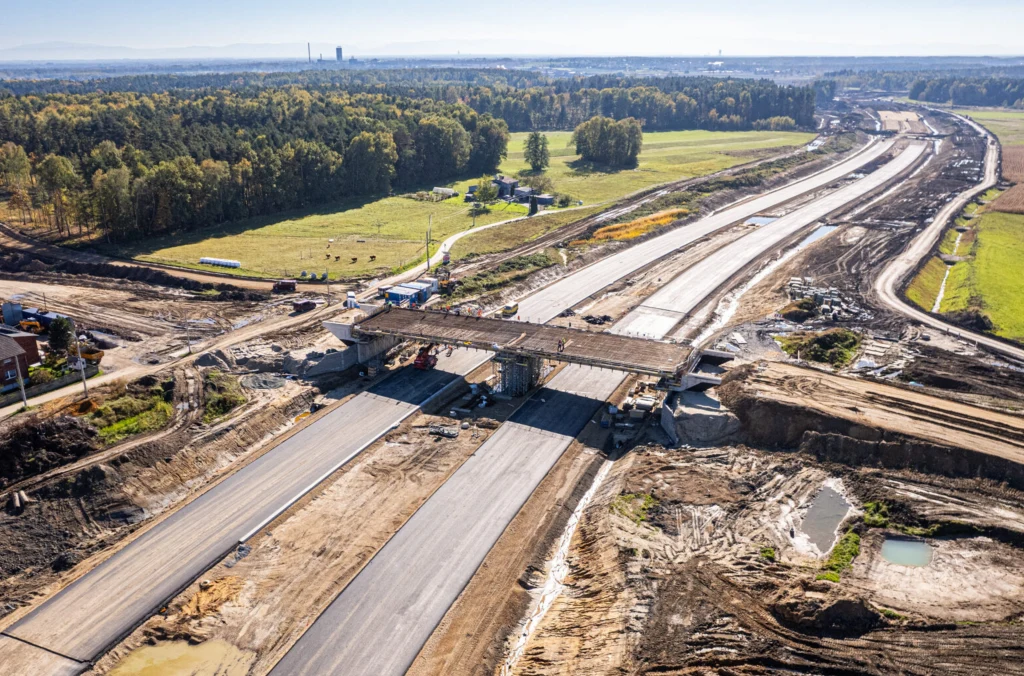 Trwa budowa ważnego fragmentu S1. Kiedy będzie gotowy?