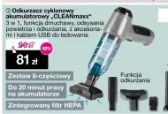 Akumulatorowy odkurzacz