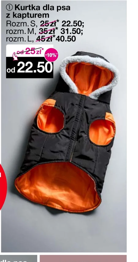 Kurtka dla psa S!