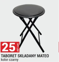 Taboret składany Mateo