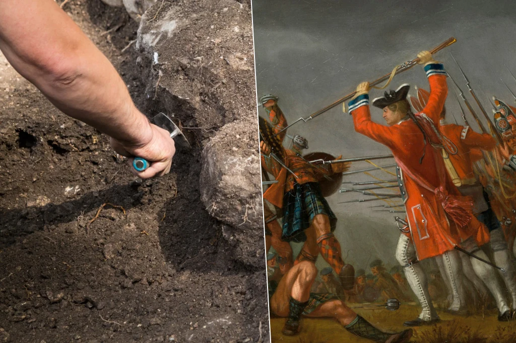 Niebadany dotąd obszar pola wielkiej bitwy okazał się skrywać sporo śladów po stoczonych walkach. Niebadany dotąd obszar pola wielkiej bitwy okazał się skrywać sporo śladów po stoczonych walkach.