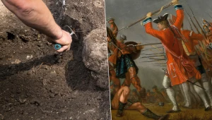 Odkrycie na polu wielkiej bitwy. Ponad 100 pocisków