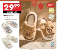 Kapcie Cleve