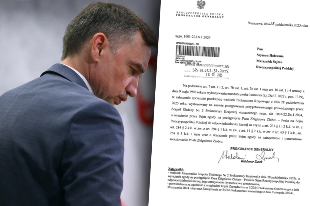 Polsat News: Znamy szczegóły wniosku ws. uchylenia immunitetu Zbigniewowi Ziobrze Polsat News: Znamy szczegóły wniosku ws. uchylenia immunitetu Zbigniewowi Ziobrze