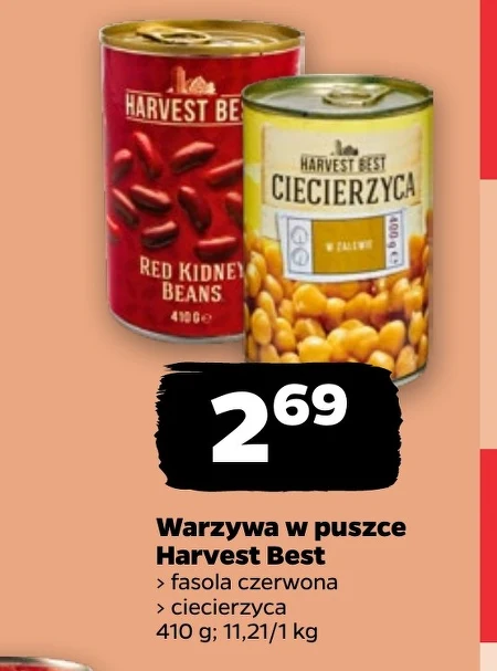 Warzywa w puszce Harvest Best