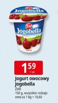 Jogurt owocowy Jogobella