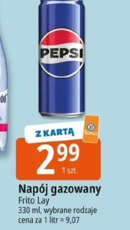 Napój gazowany Pepsi