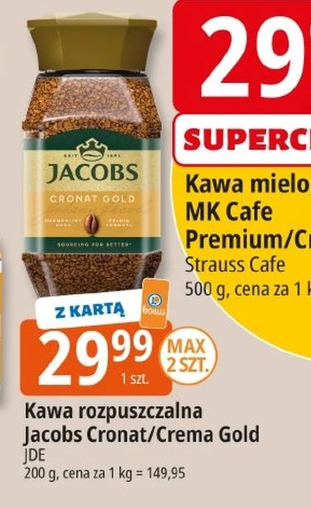 Kawa rozpuszczalna Jacobs