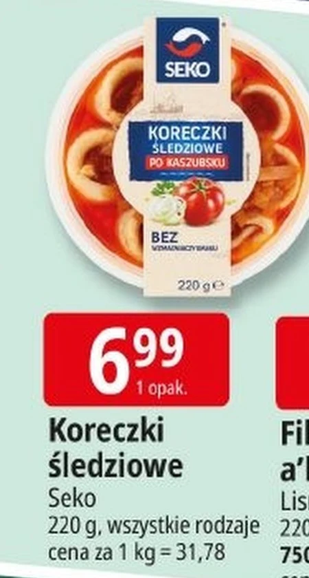 Koreczki śledziowe Seko