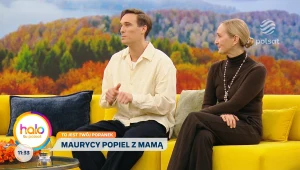 Maurycy Popiel z mamą Lidią Bogaczówną na chwilę przed ćwierćfinałem "Tańca z Gwiazdami"