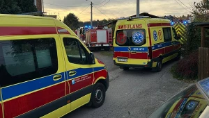 Zawiodła bateria. Pięcioosobowa rodzina w szpitalu