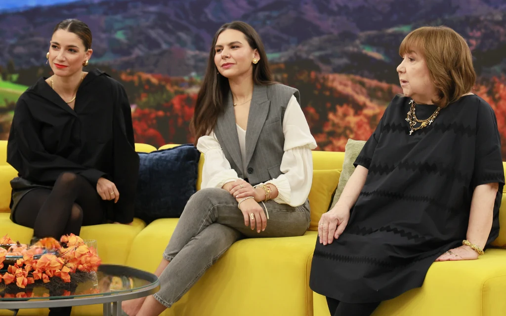 Krystyna Demska-Olbrychska, Lenka Klimentova i psycholożka Ameera Ibrahim w "halo tu polsat"