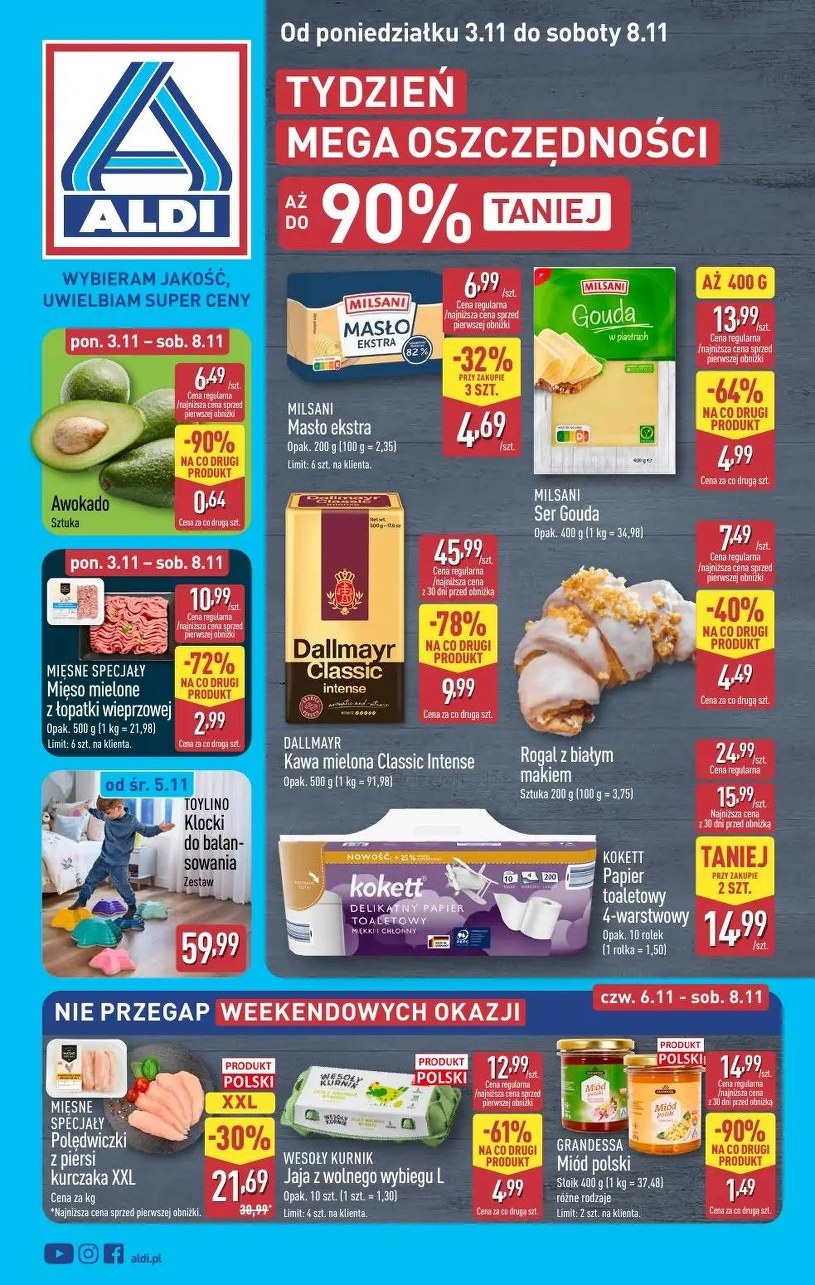 Gazetka promocyjna Aldi - ważna od 03. 11. 2025 do 08. 11. 2025