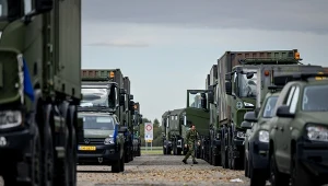 Drony przeleciały nad belgijską bazą . To schron dla amerykańskiej broni