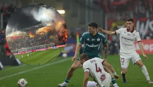 Efektowna oprawa na meczu Widzewa z Legią. Kibice przypomnieli o powstaniu