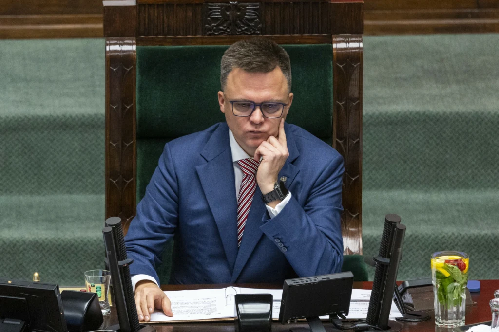 Marszałek Sejmu Szymon Hołownia