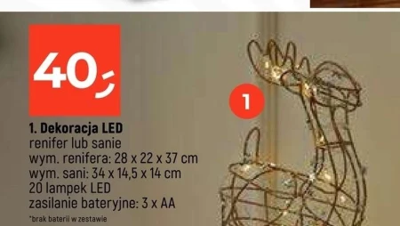 Різдвяна прикраса Renifer