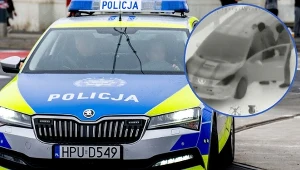 Akcja policji z powietrza i lądu. Pojawiło się nagranie z zatrzymania