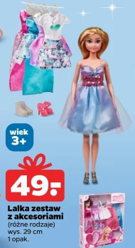 Lalka z akcesoriami