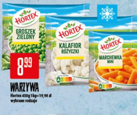 Mrożone warzywa Hortex