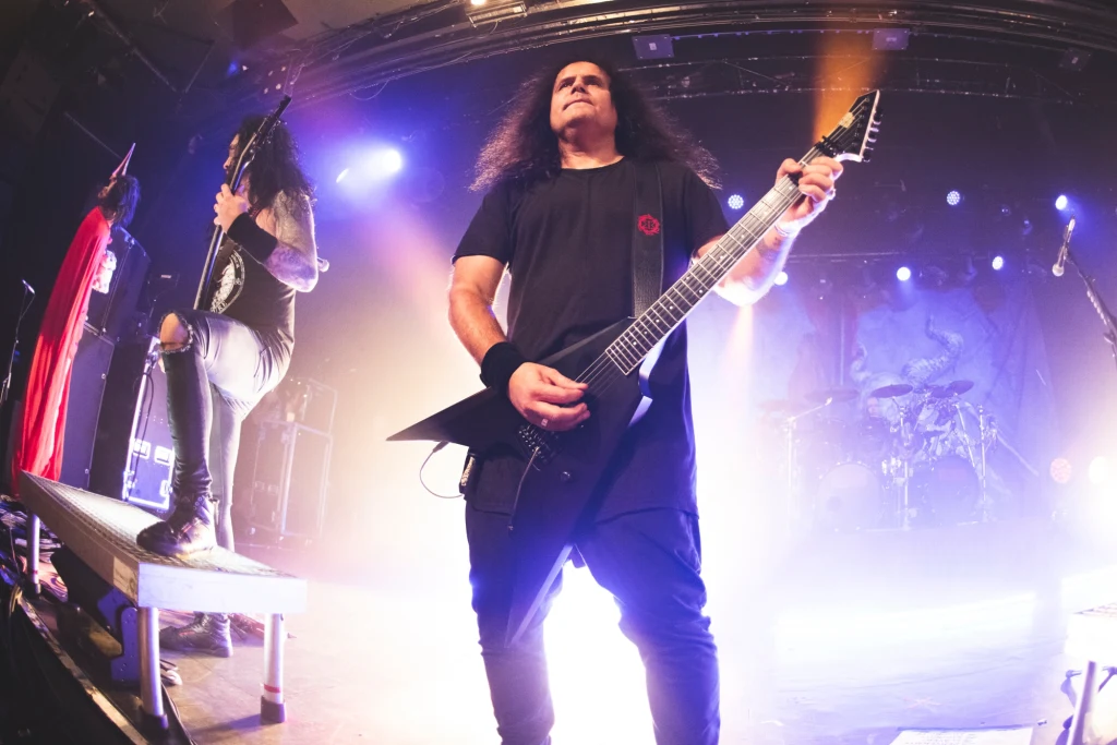 Mille Petrozza (Kreator) w akcji Mille Petrozza (Kreator) w akcji