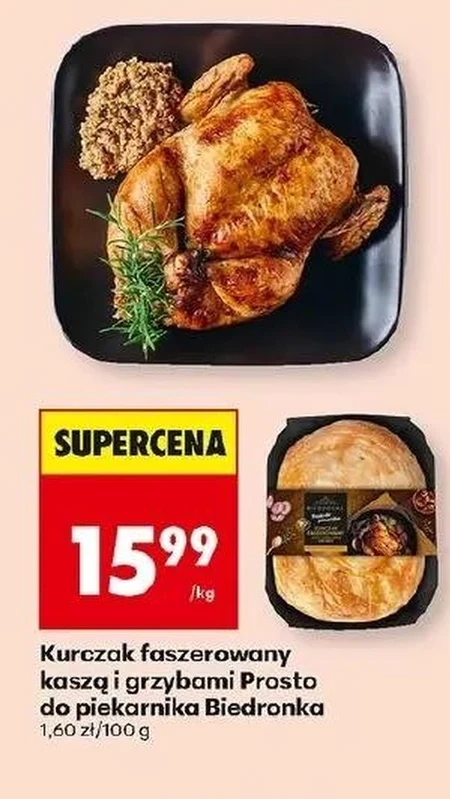 Kurczak faszerowany Prosto do Piekarnika