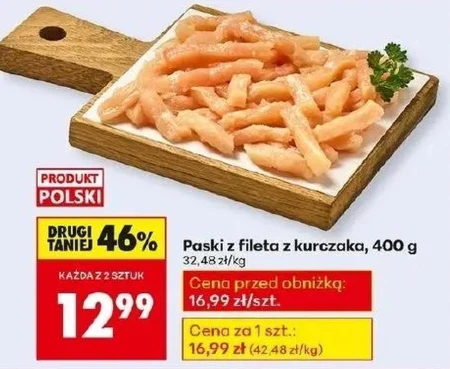 Paski z fileta z kurczaka