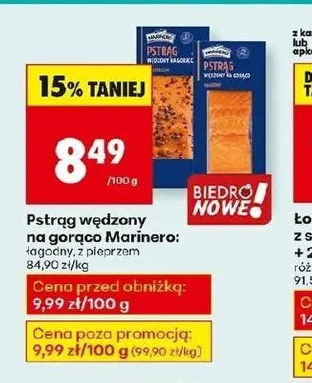 Pstrąg wędzony Marinero