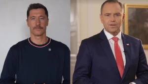 Zaskakujące nagranie Lewandowskiego. Pojawił się na nim prezydent Nawrocki