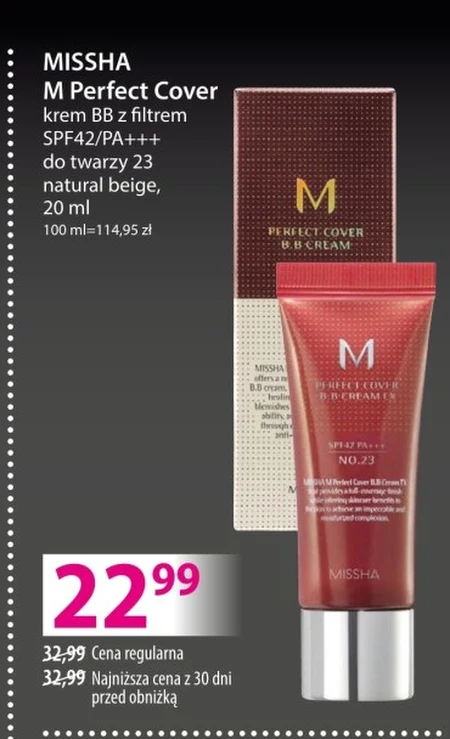 Krem z filtrem Missha