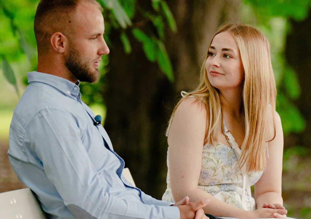 Arkadiusz i Julia w "Rolnik szuka żony