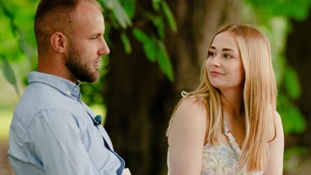 Arkadiusz i Julia w "Rolnik szuka żony