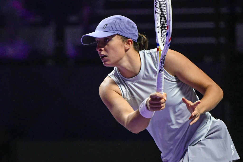 Iga Świątek Iga Świątek rywalizowała z Jeleną Rybakiną podczas WTA Finals 2025