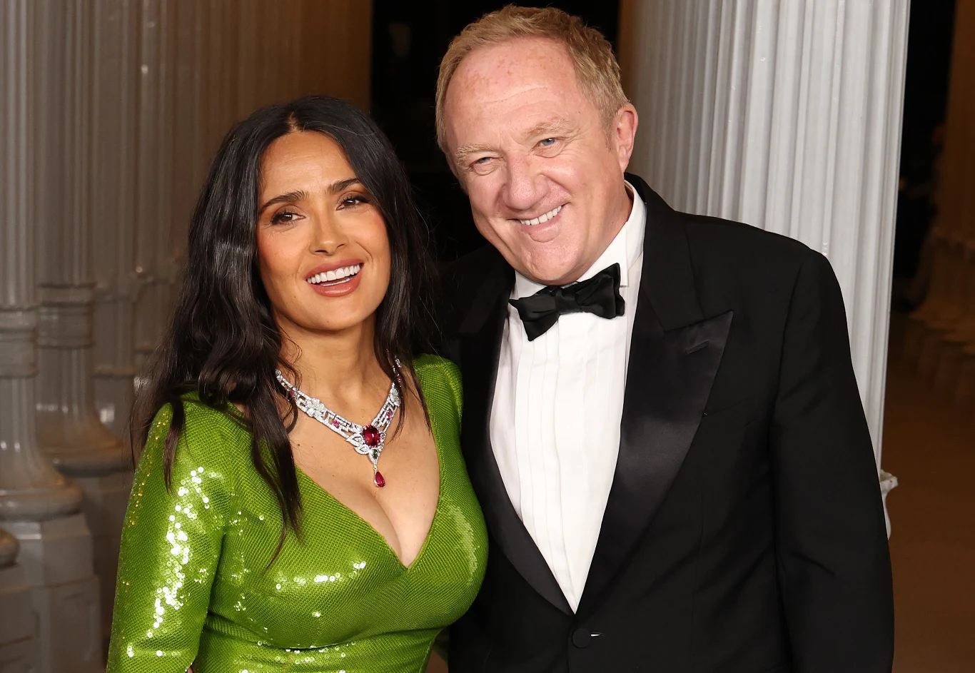 Salma Hayek i François-Henri Pinault Salma Hayek i François-Henri Pinault
