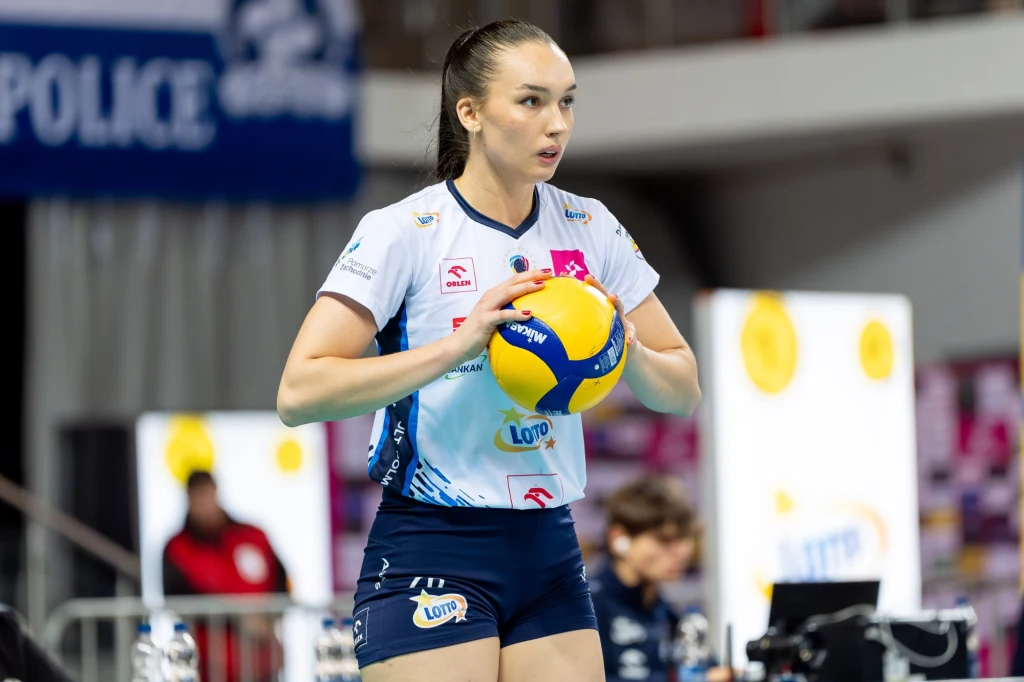 Katarzyna Partyka w barwach LOTTO Chemika Police Katarzyna Partyka w barwach LOTTO Chemika Police