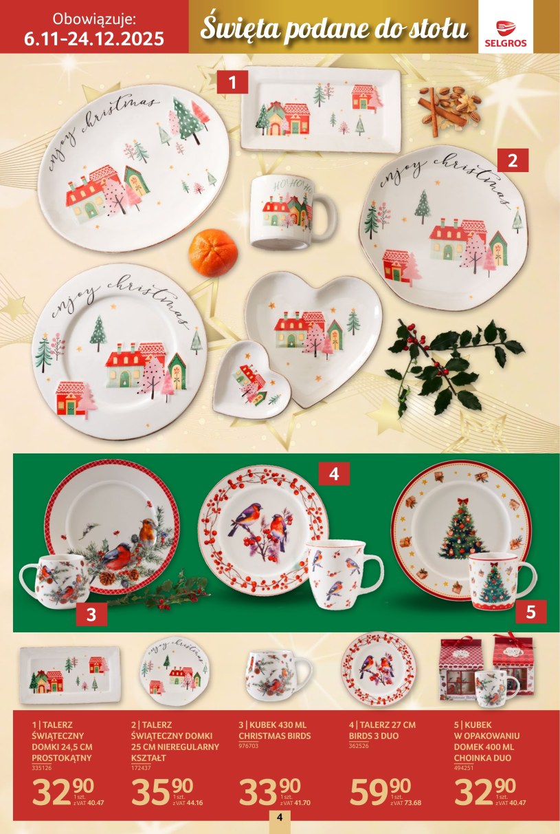 Gazetka: Boże Narodzenie w Selgros - strona 4