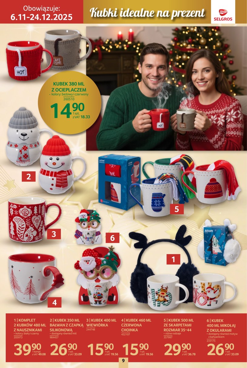 Gazetka: Boże Narodzenie w Selgros - strona 9